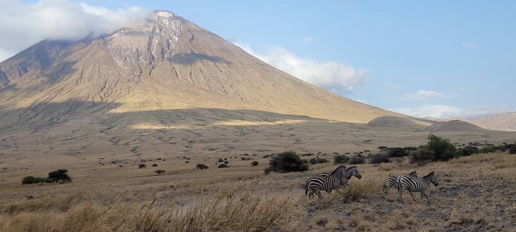 Ol Doinyo Lengai durinng a safari with Caracal Tours & Safaris in Tanzania