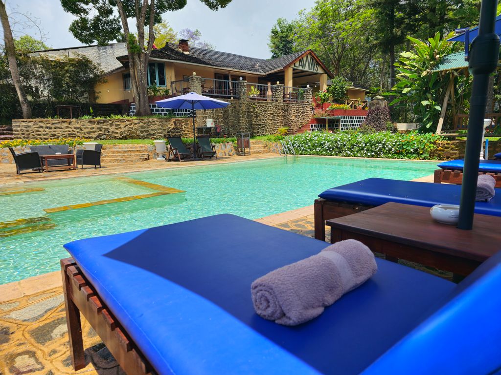 Lawns Hotel during a safari with caracal tourrs & safaris in usambara in Tanzania